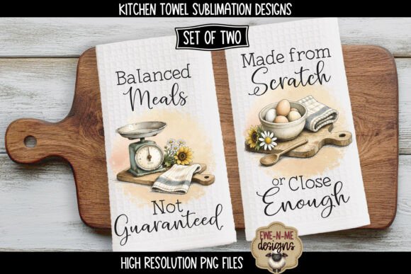 Download Funny Kitchen Towels - Sublimation PNG - Kitchen towels Collection